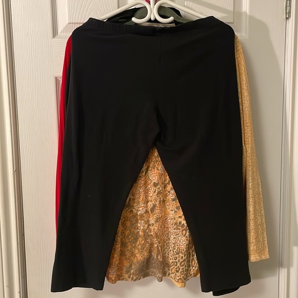 💕4 for $10- Long tall sally Capri tights black - Picture 4 of 4